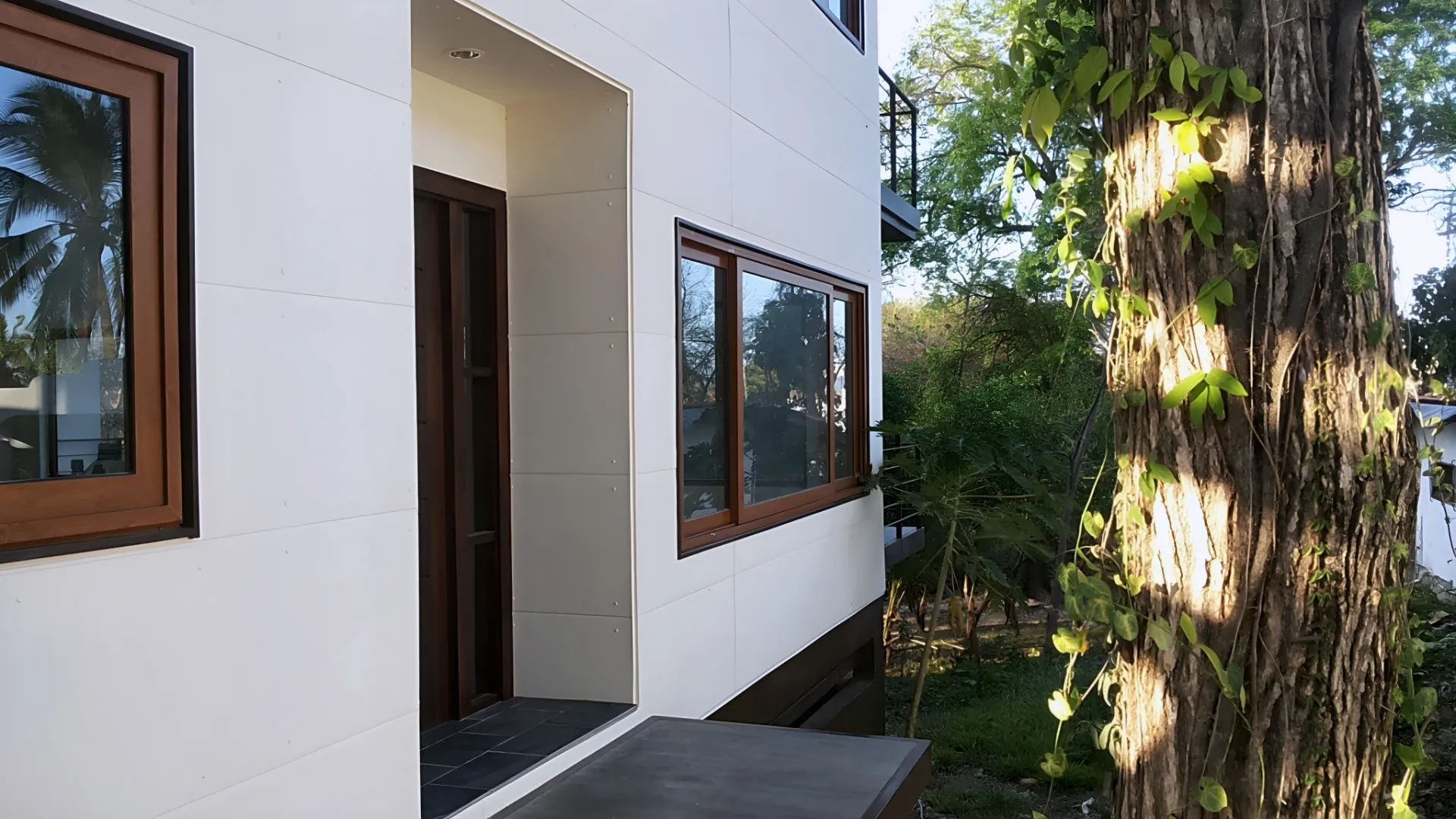 Entrance to Gemini Villas