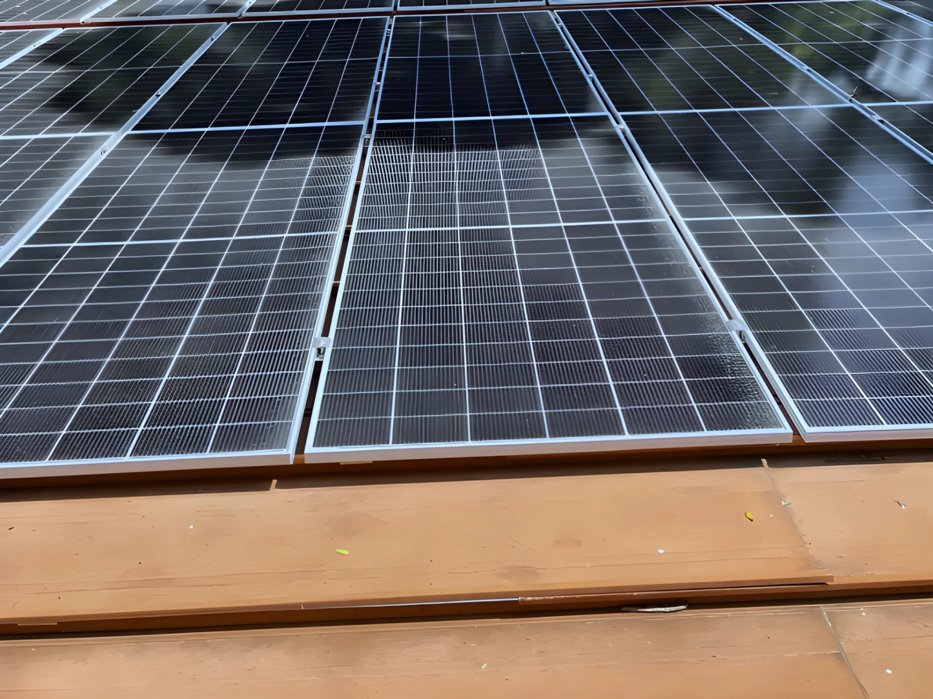 Solar panels that power Gemini Villas